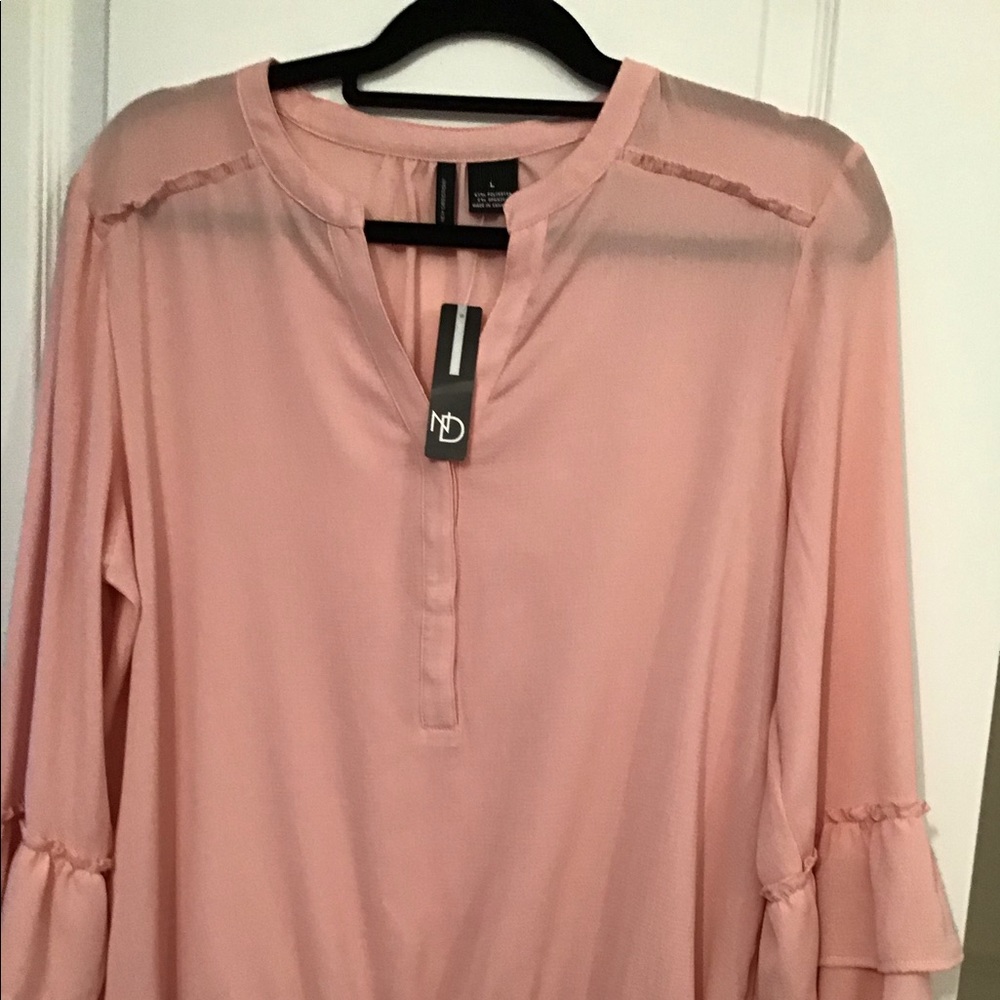 New directions women blouse size L